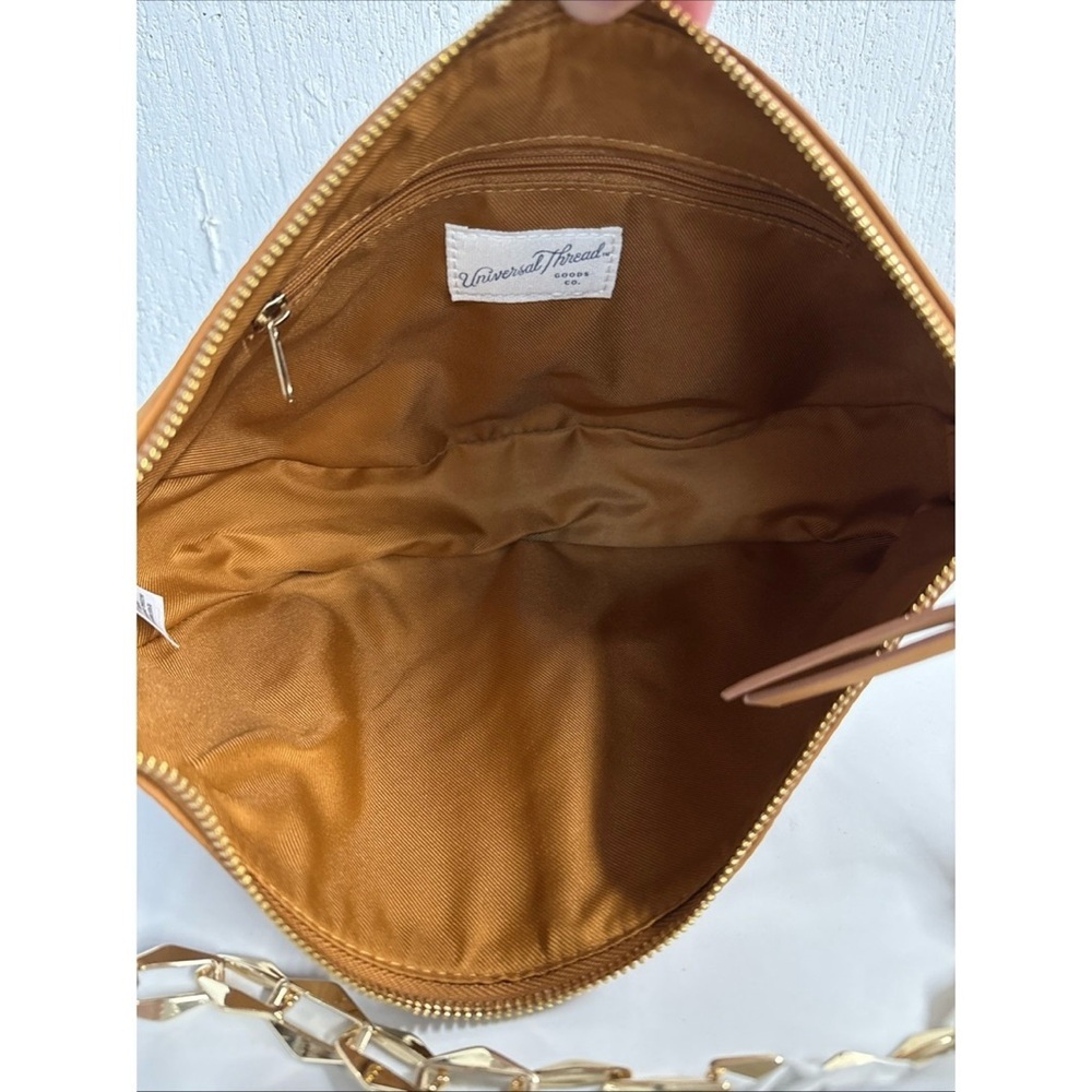 Universal Thread Slouched Half-Moon Shoulder Bag Brown​​​​ - Picture 2 of 5